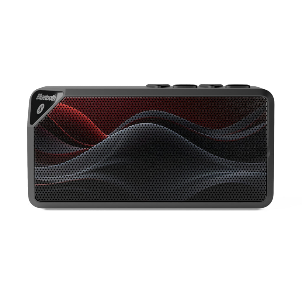 Bluetooth Portable Speaker — Compact Wireless Speaker with Bass Grill Design