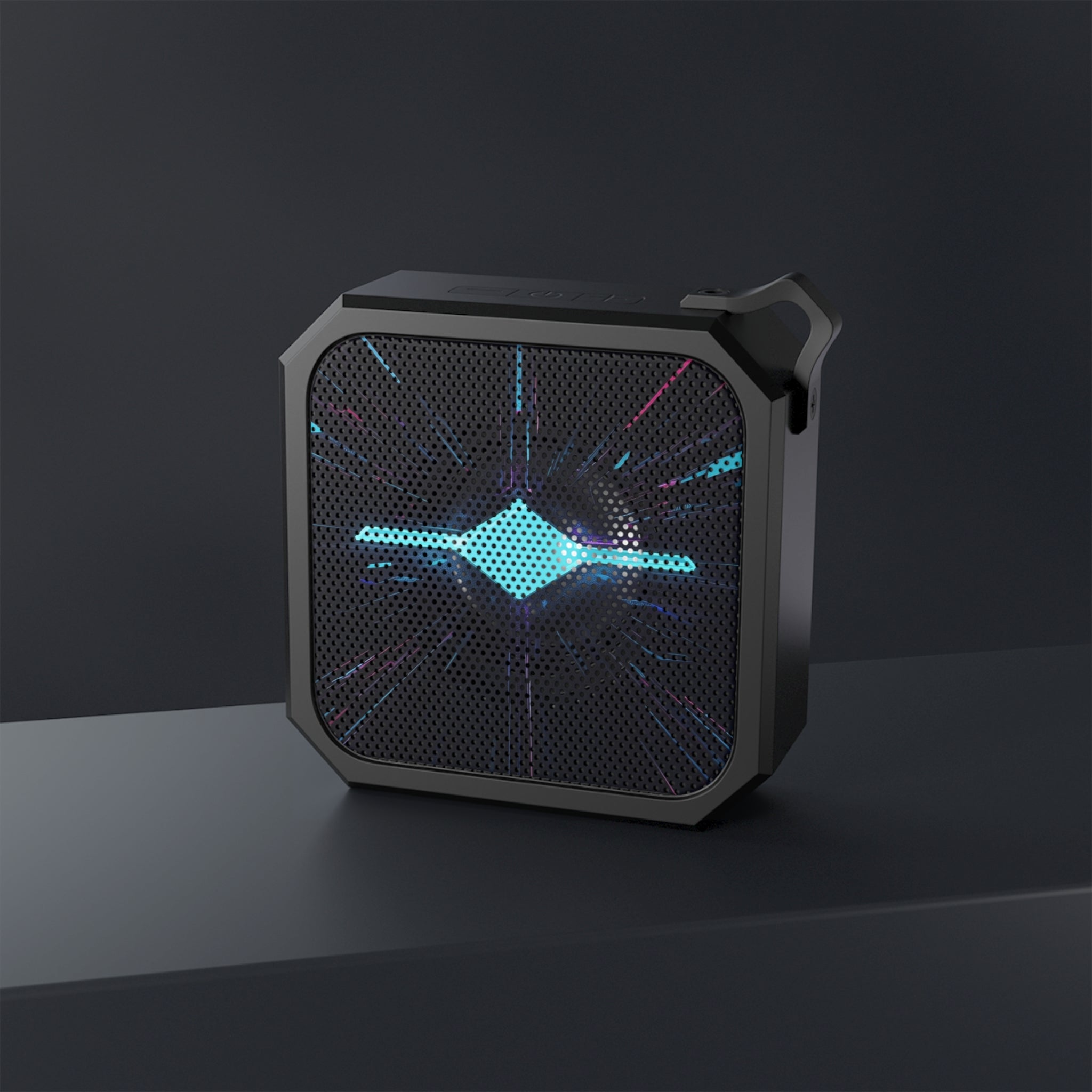 Blackwater Outdoor Bluetooth Speaker — Rugged Waterproof Portable Speaker with LED Soundwave Design