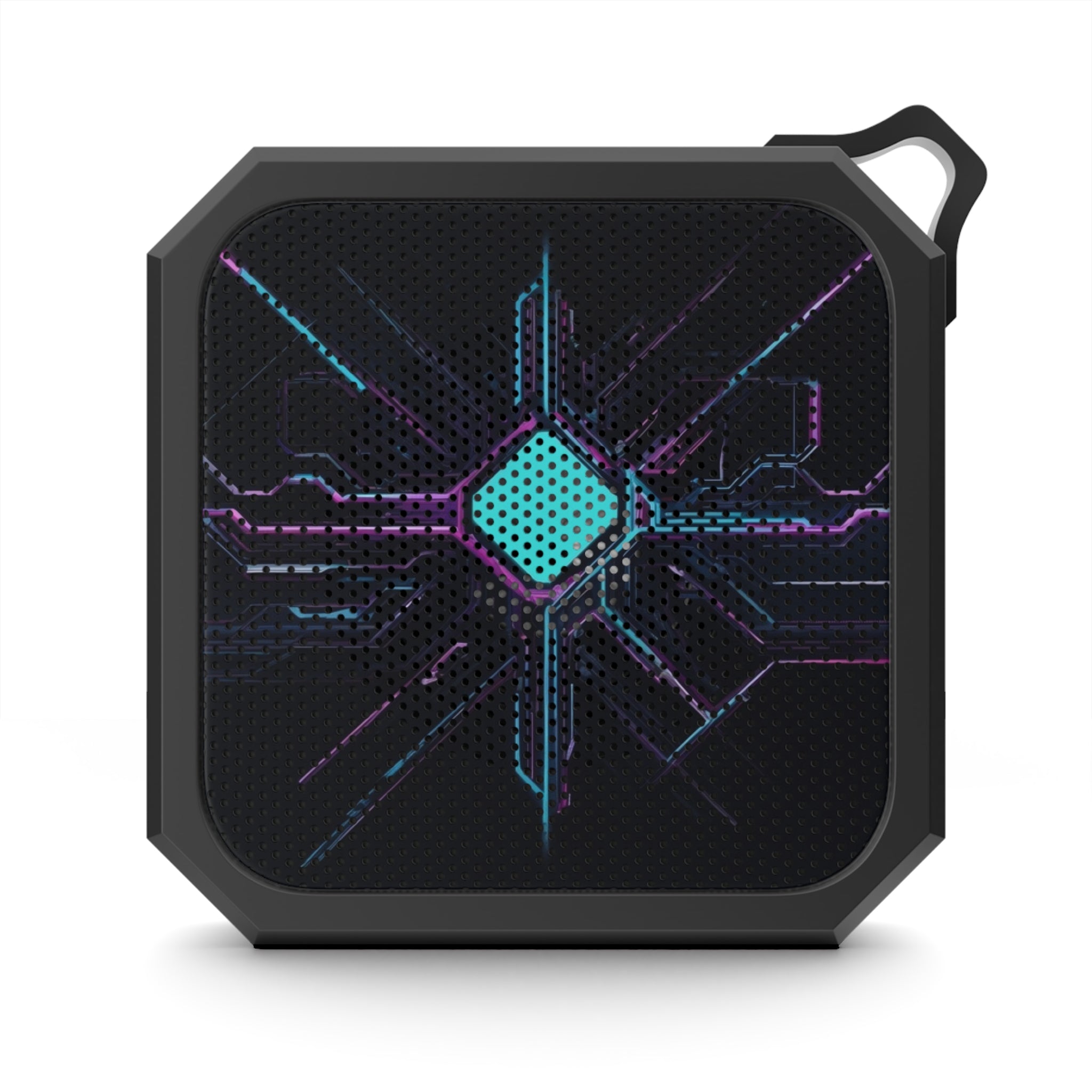 Blackwater Outdoor Bluetooth Speaker — Rugged Waterproof Portable Speaker with Neon Circuit Design