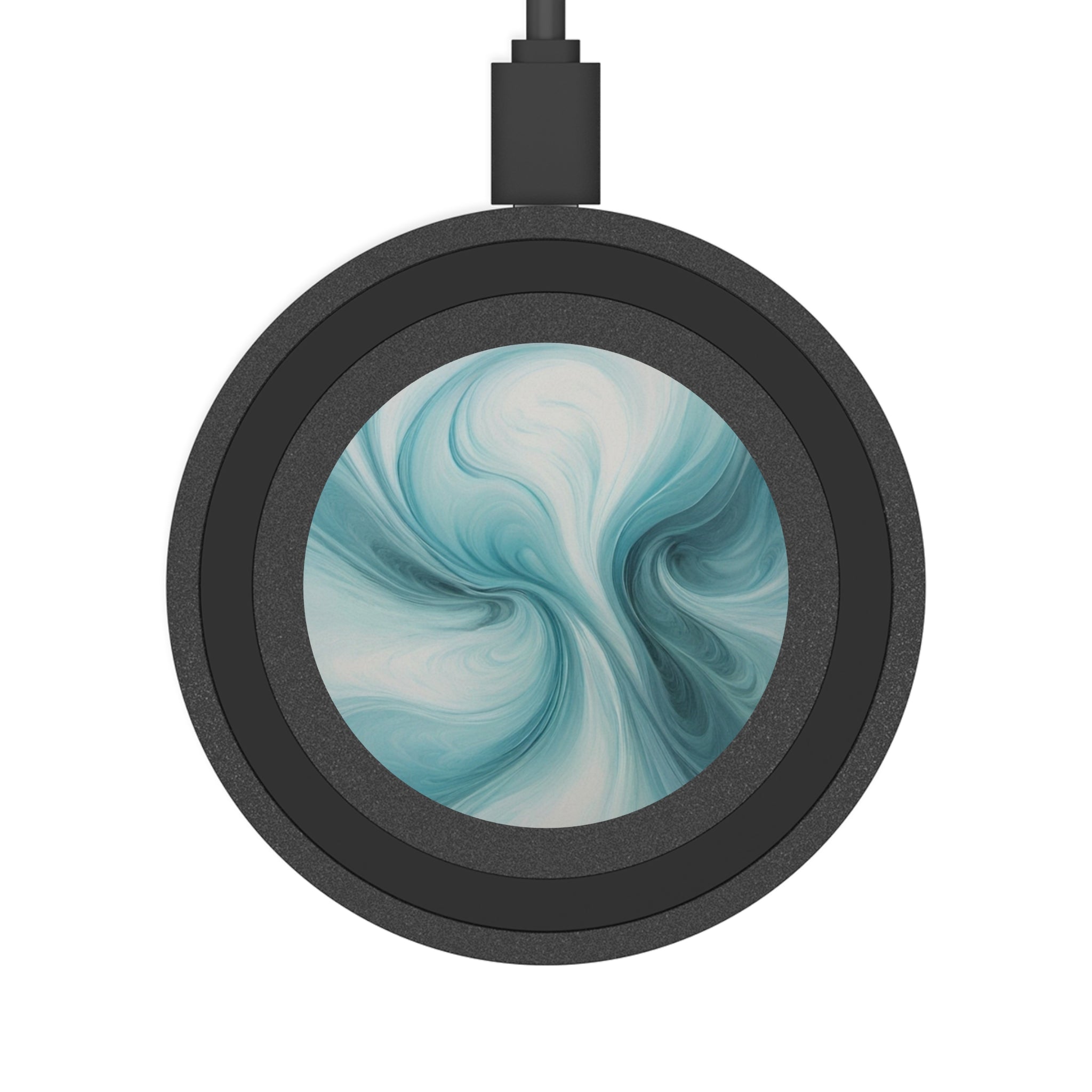 Wireless Charging Pad — Swirl Marble Design Qi Charger