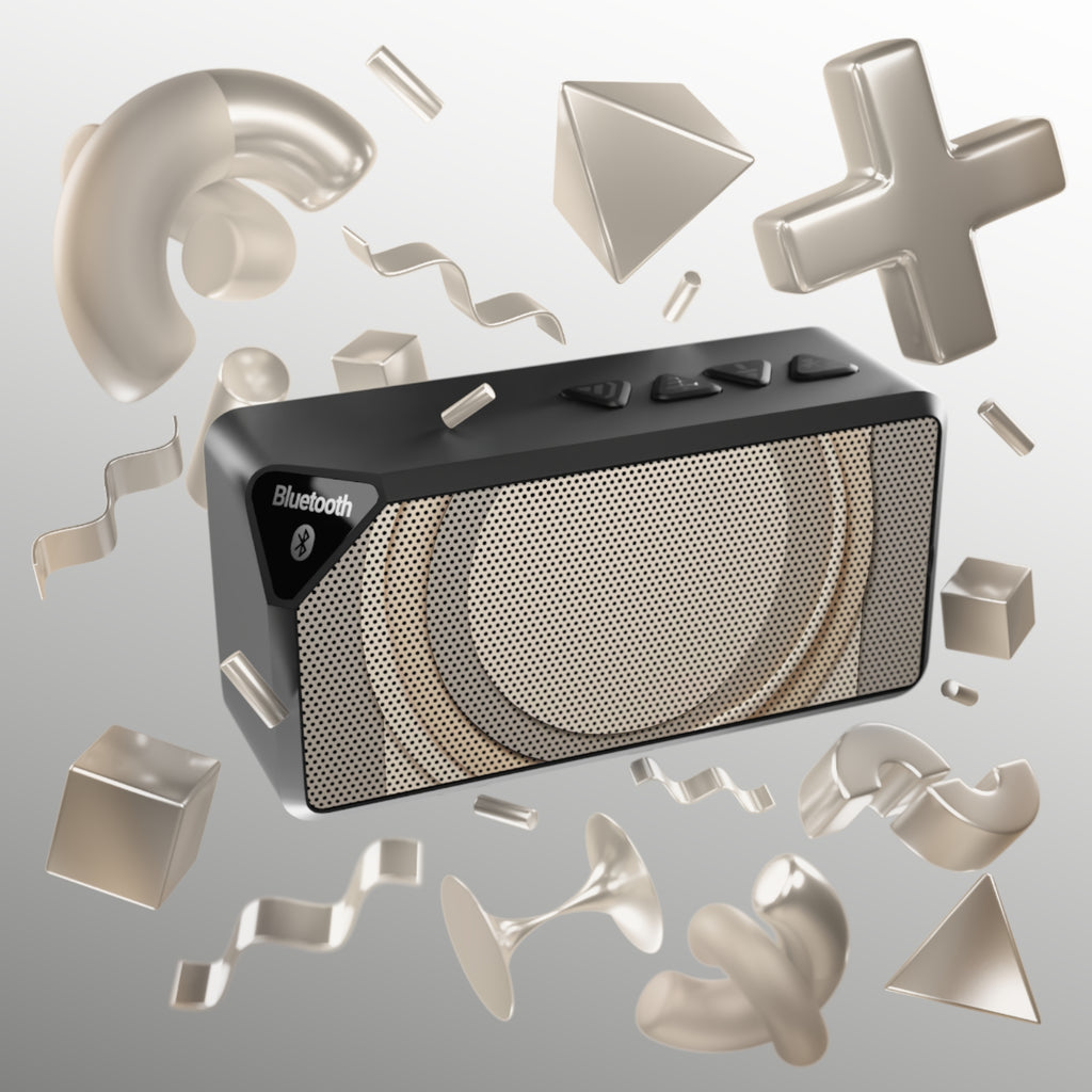 Portable Bluetooth Speaker — Compact Wireless Speaker with Built-In Controls