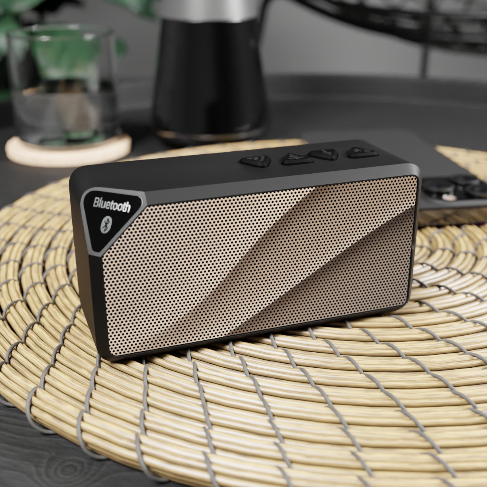 Portable Bluetooth Speaker — Compact Wireless Speaker with Built-In Controls