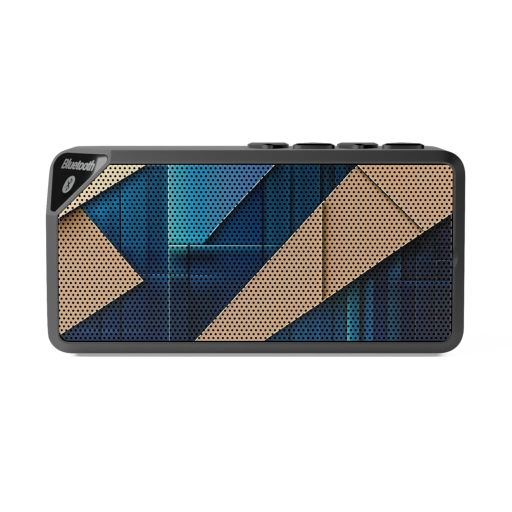 Retro Gradient Bluetooth Speaker – Portable Jabba-Style Wireless Audio