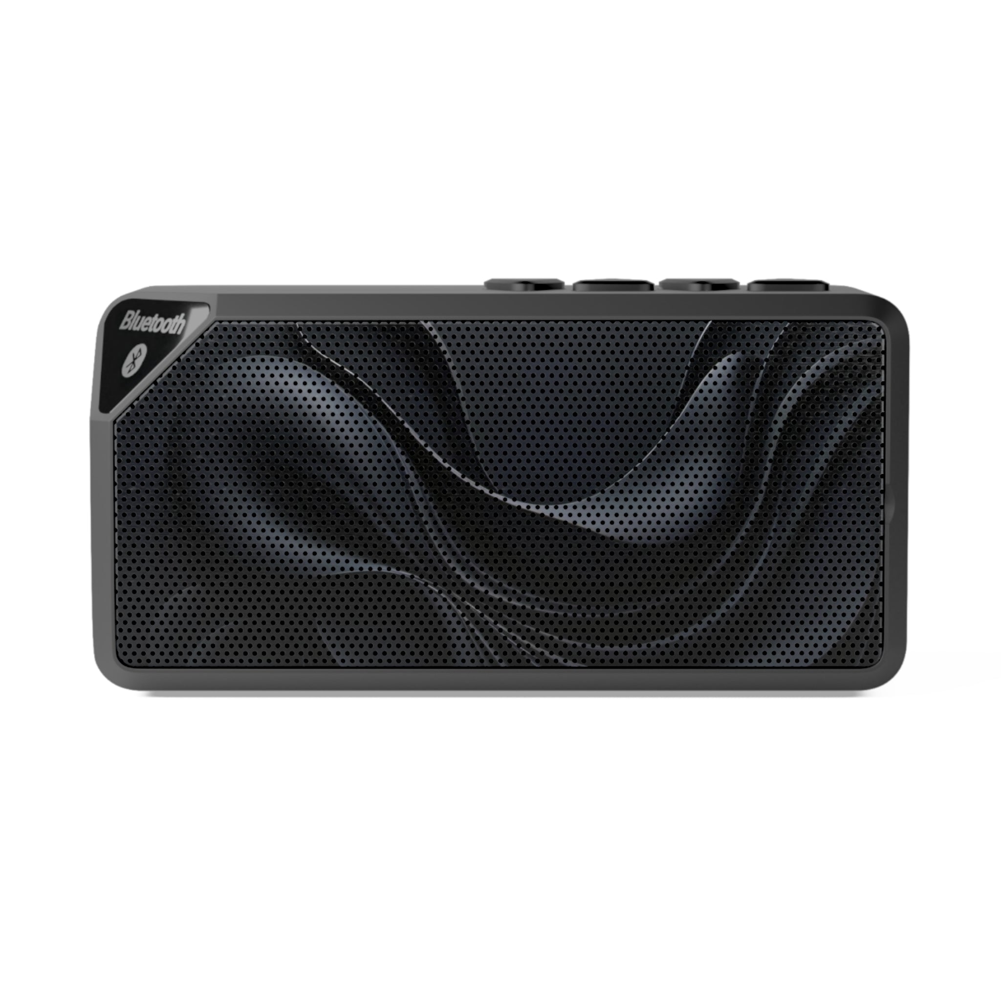 Bluetooth Speaker — Portable Wireless Speaker with Textured Grill