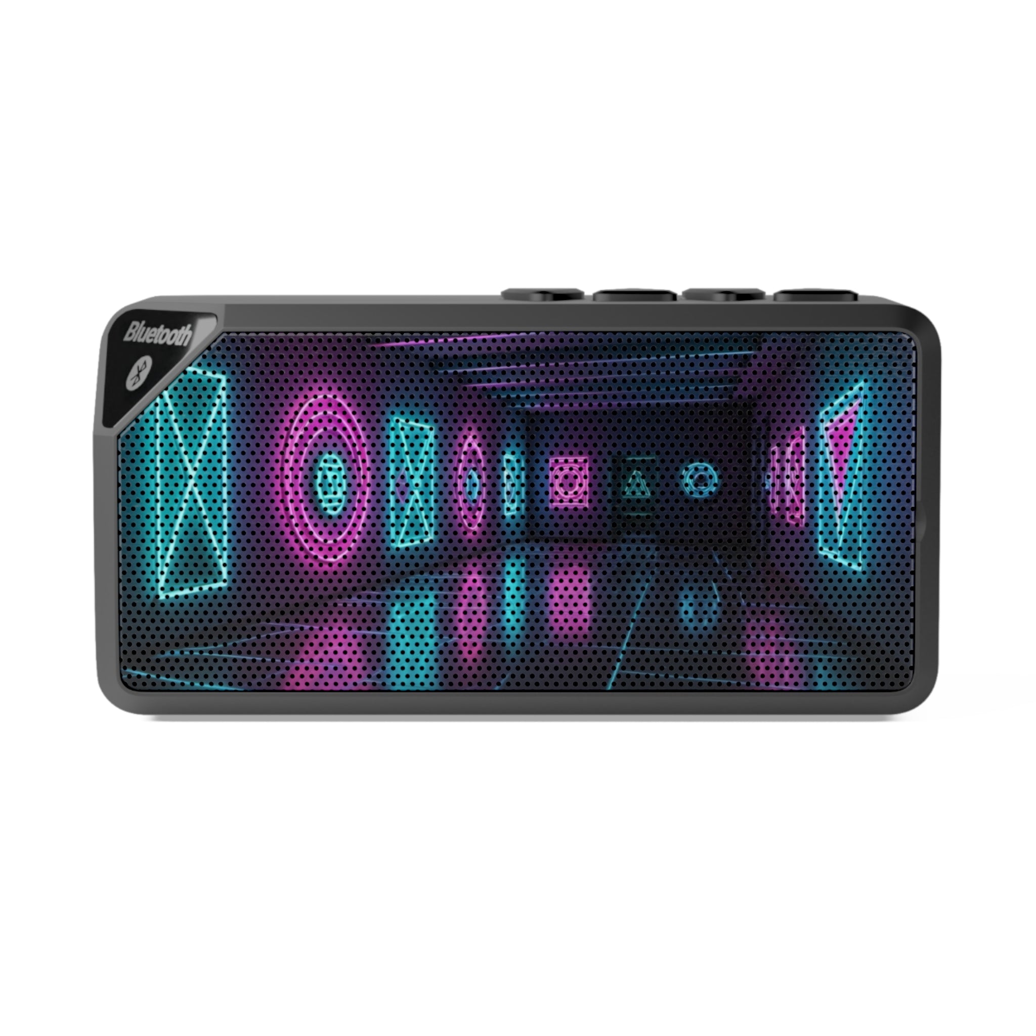 Bluetooth Speaker — Portable LED Party Speaker with Bass, MicroSD & AUX