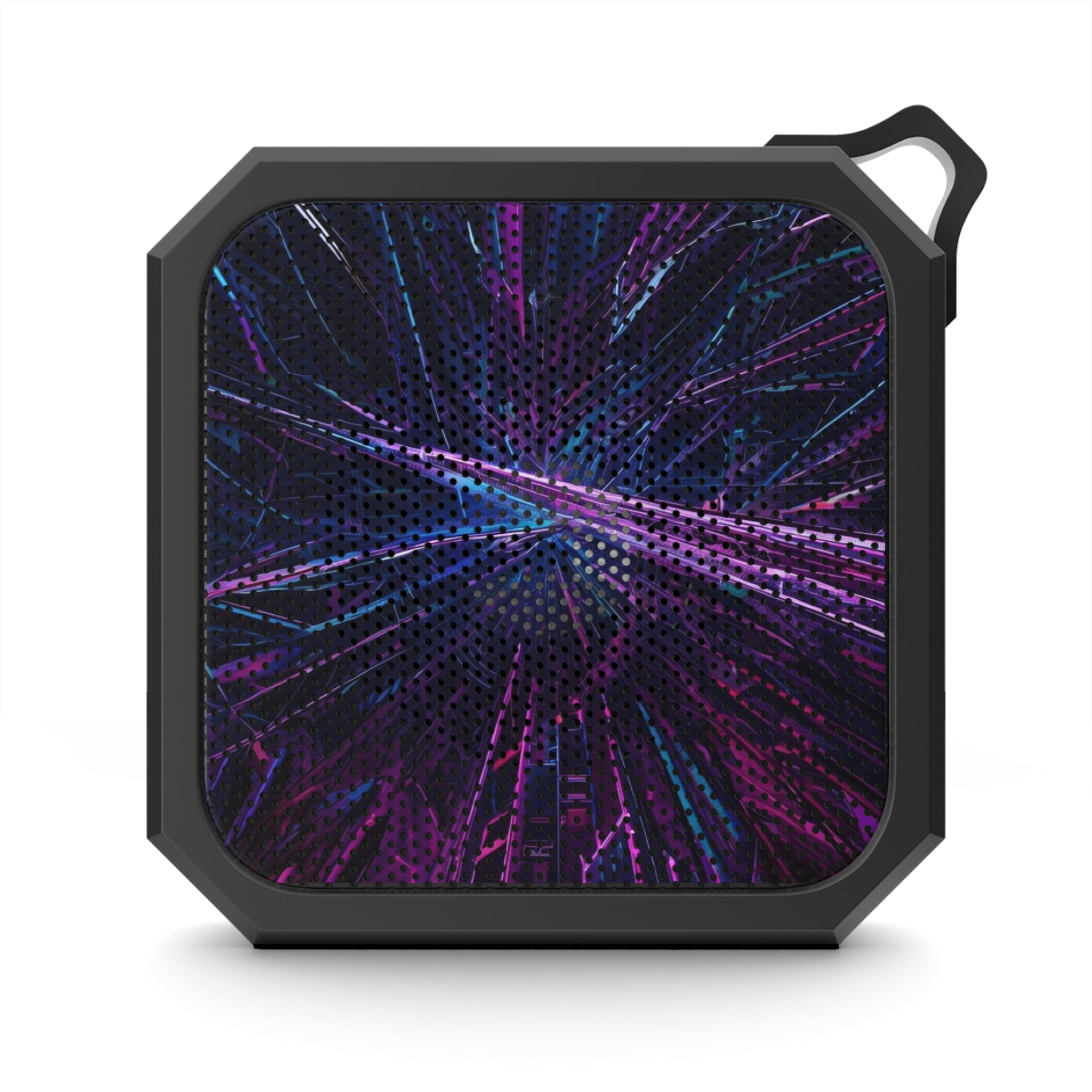 Blackwater Outdoor Bluetooth Speaker — Rugged Portable Speaker with Neon Galaxy Design
